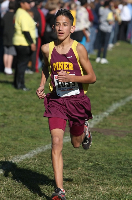 NCS XC D3 Boys-064.JPG - 2009 North Coast Section Cross Country Championships, Hayward High School, Hayward, California